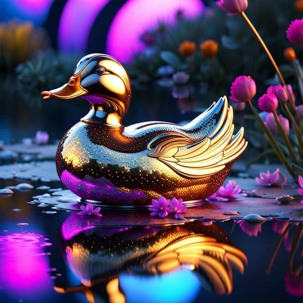 The golden duck