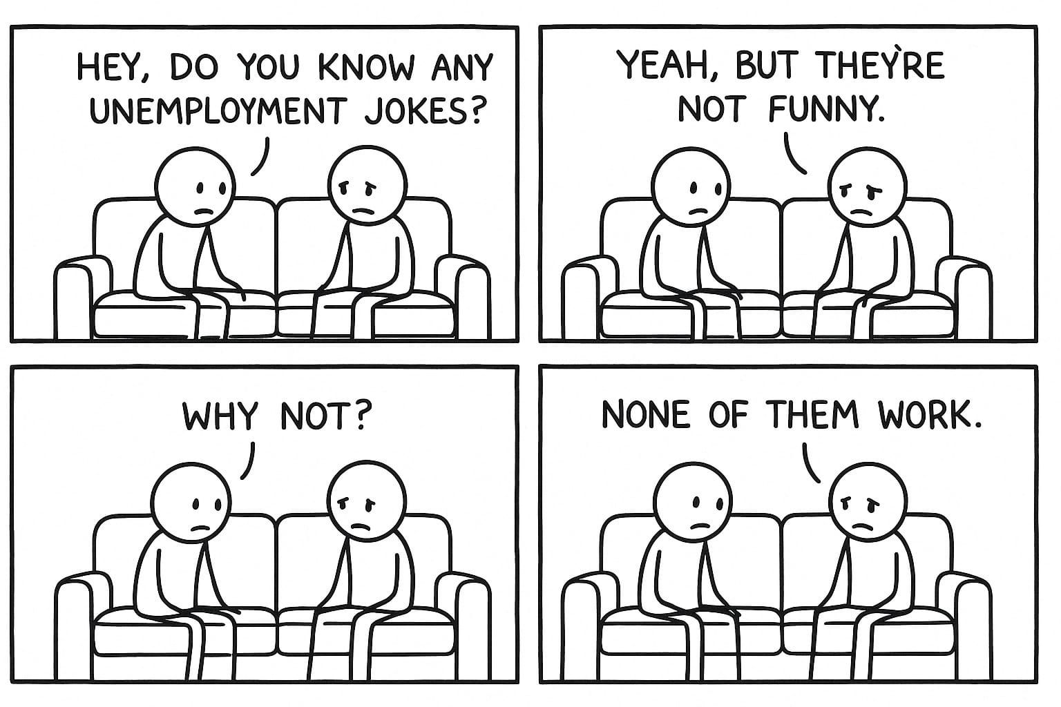 Unemployment jokes