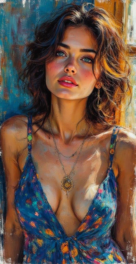 Beautiful young woman