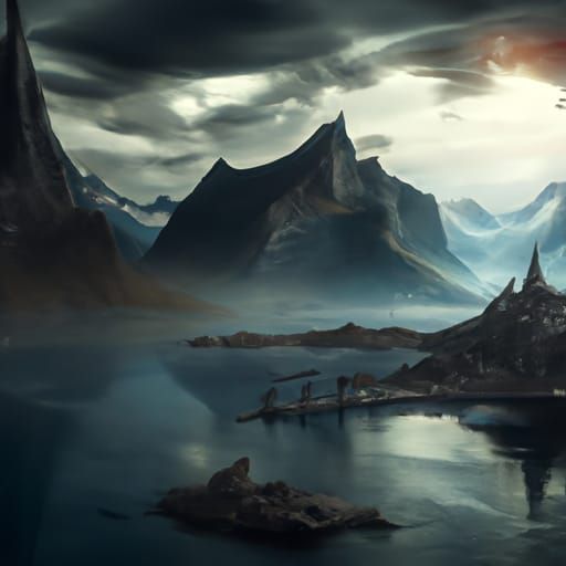 Norway - AI Generated Artwork - NightCafe Creator