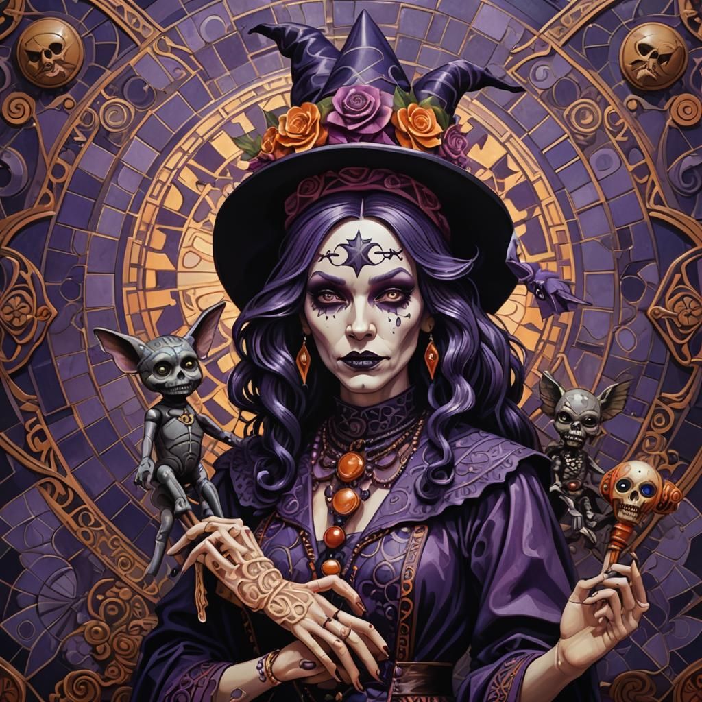 Ornate Witch   by @Karrisa