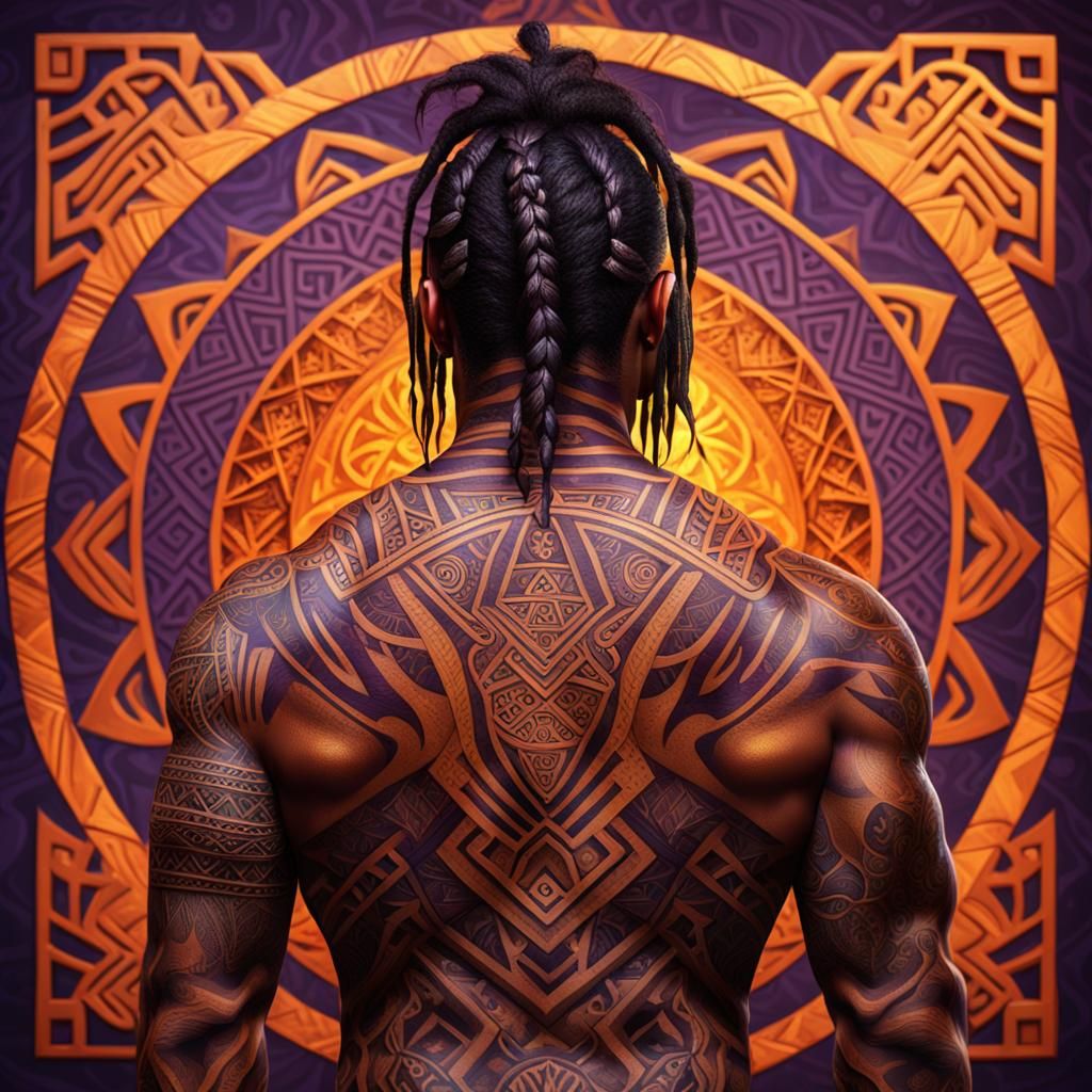 This tapestry on my skin is a map of the victories I win  by @Harry Maybe