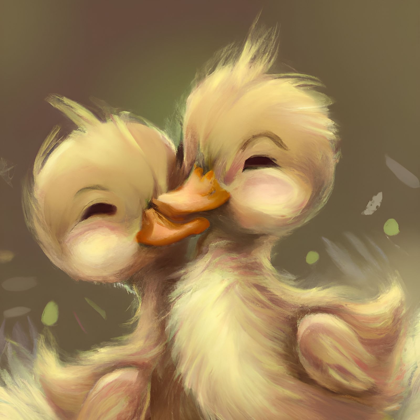 Duckling love