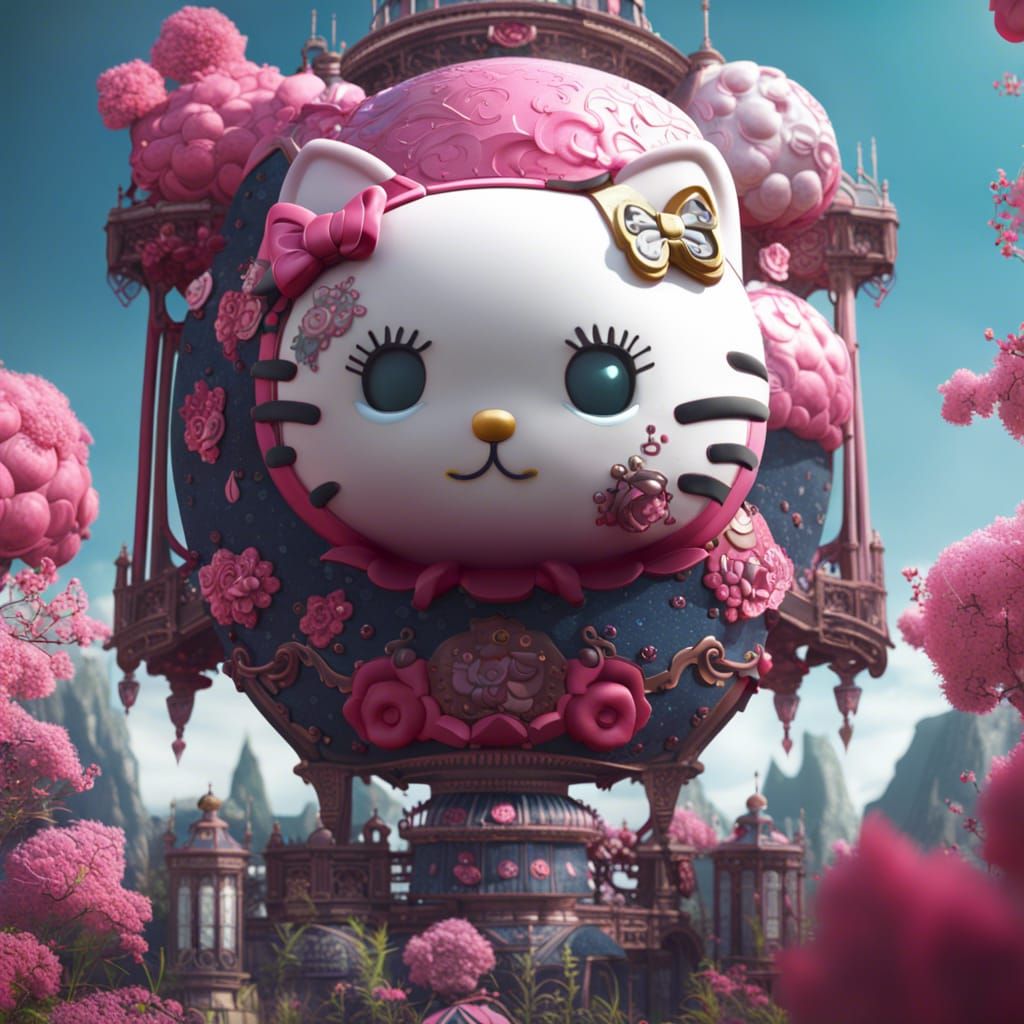 Hello Kitty Ai Generated Artwork Nightcafe Creator