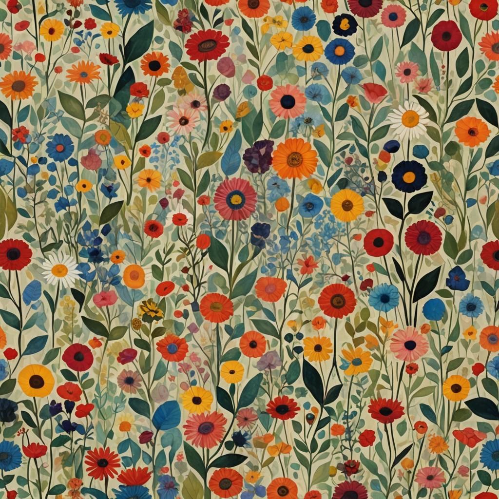 Botanical Flora Decor :: inspired by the style of artists: G...