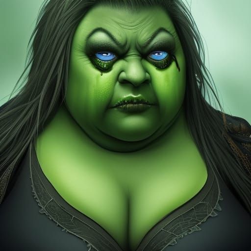 Female Ogre Close Up