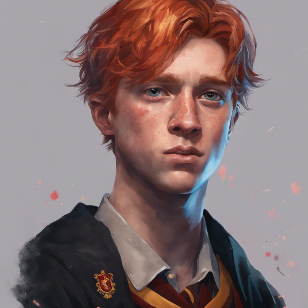 Ron Weasley Ai Generated Artwork Nightcafe Creator