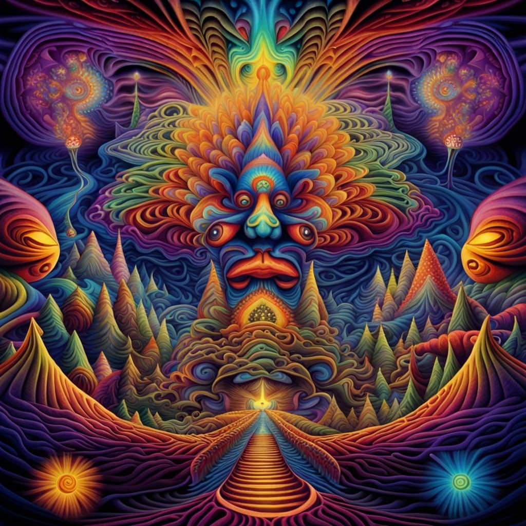 DMT DRIP - AI Generated Artwork - NightCafe Creator