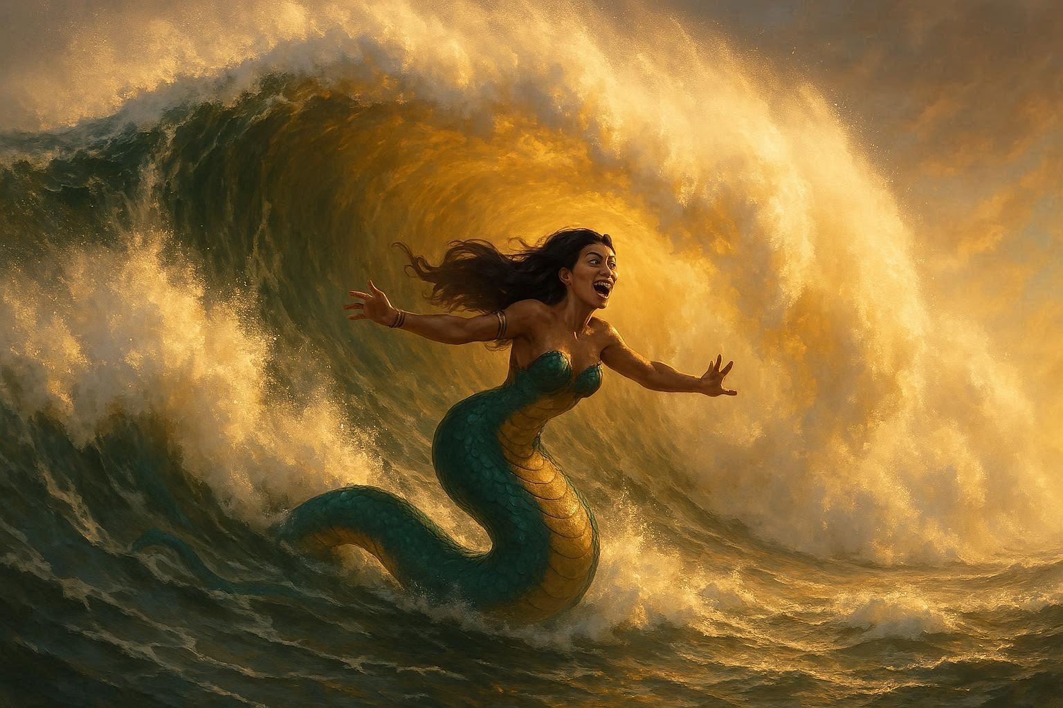 Bodysurfing Naga