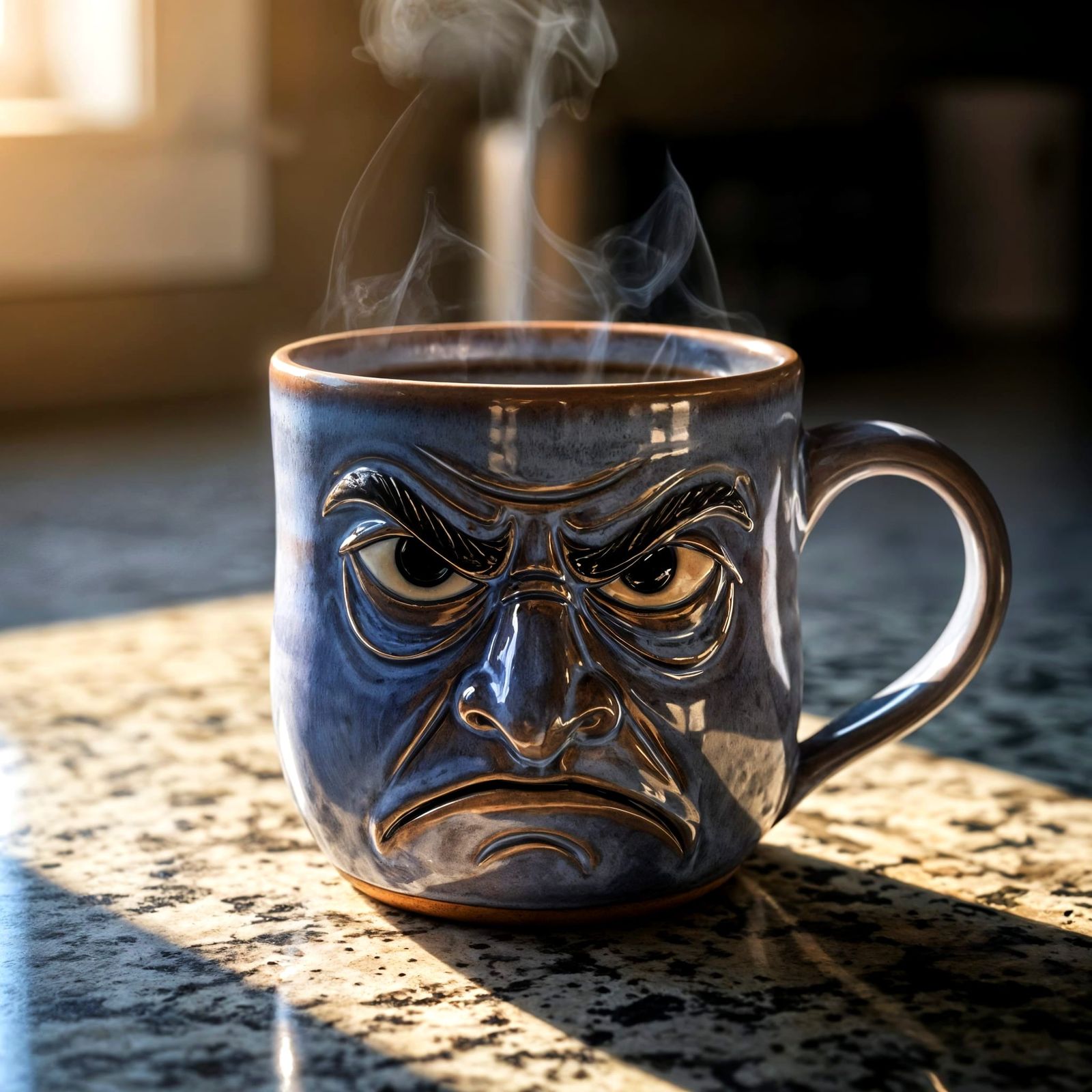 Monday Morning Scowl  by @Runarguten