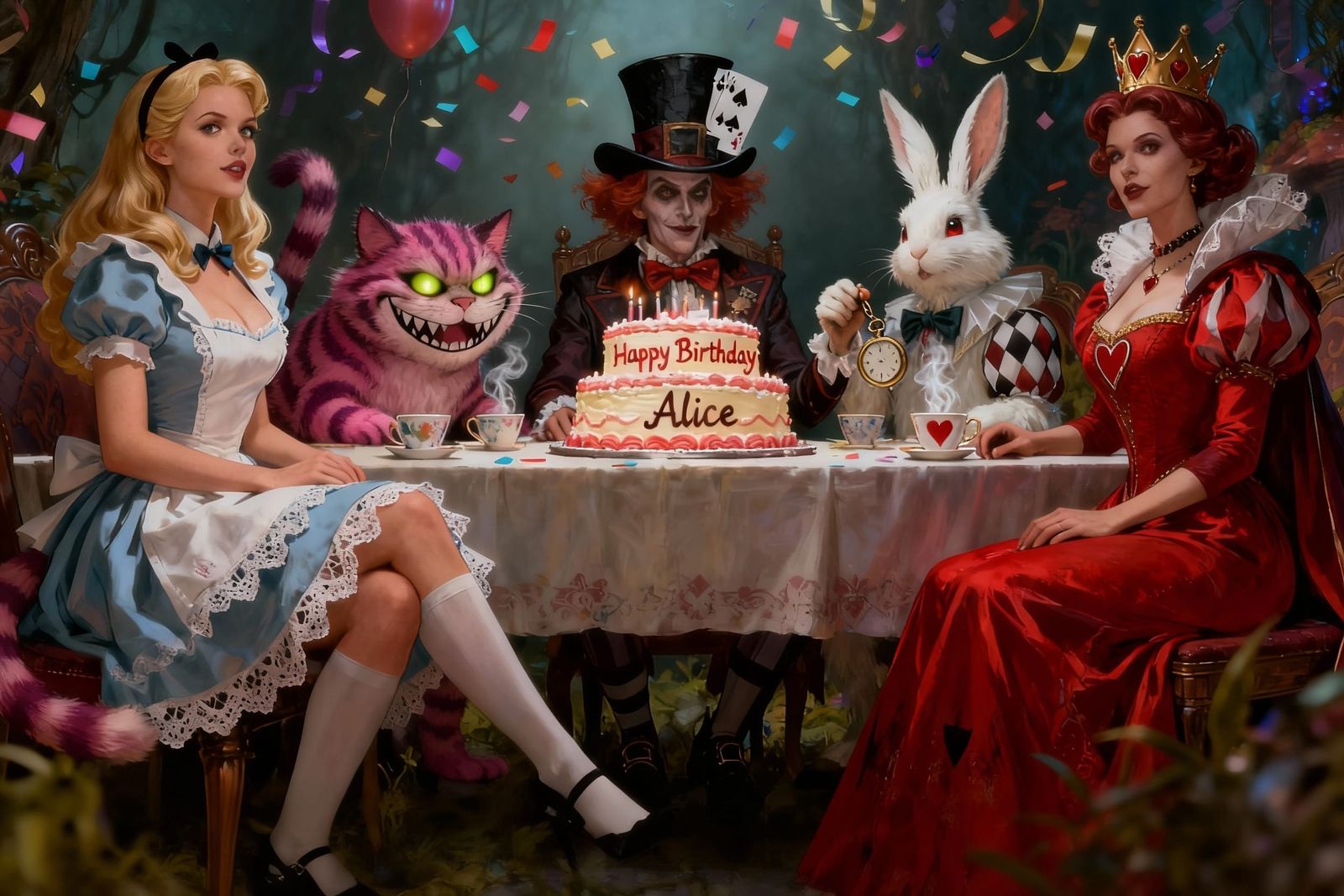 Happy Birthday, Alice  by @Summerchild