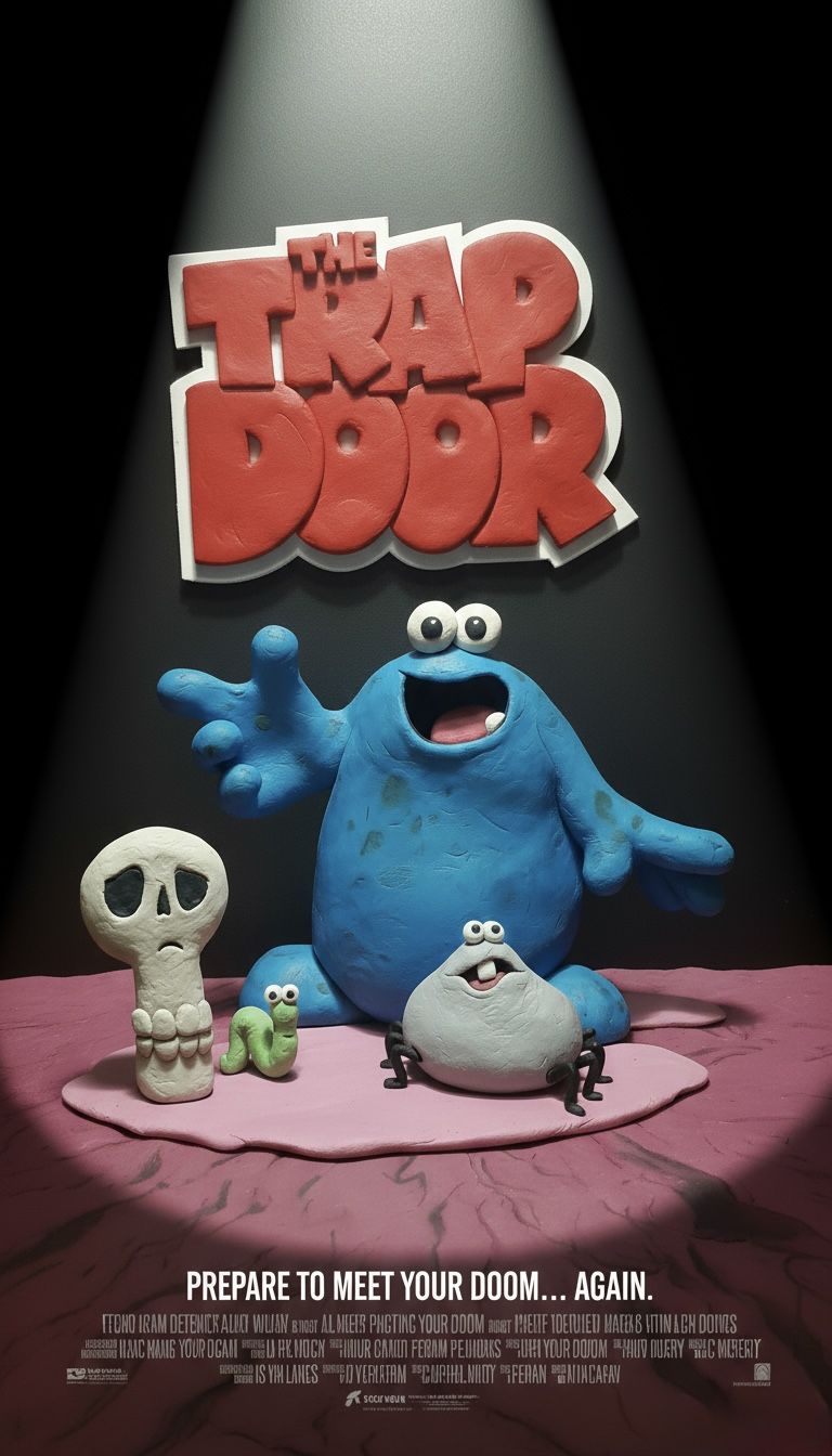 Don’t you open that trap door - feed me now Berk