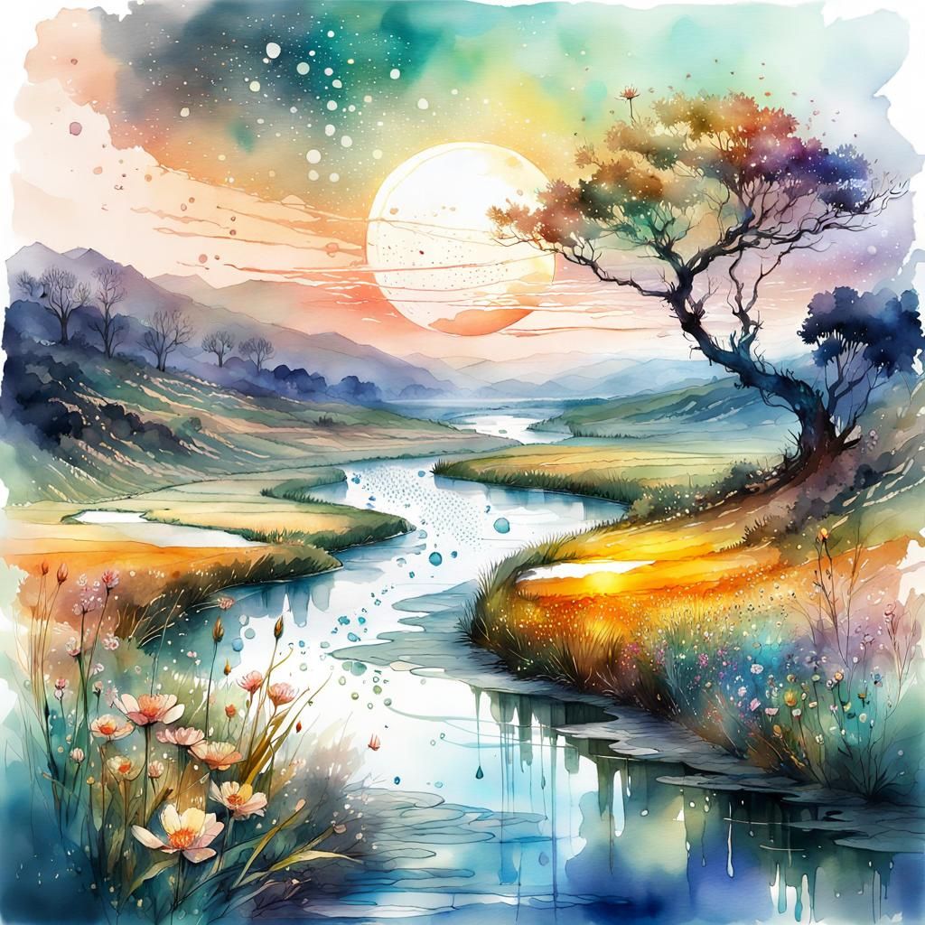 River  by @Chester Clarke