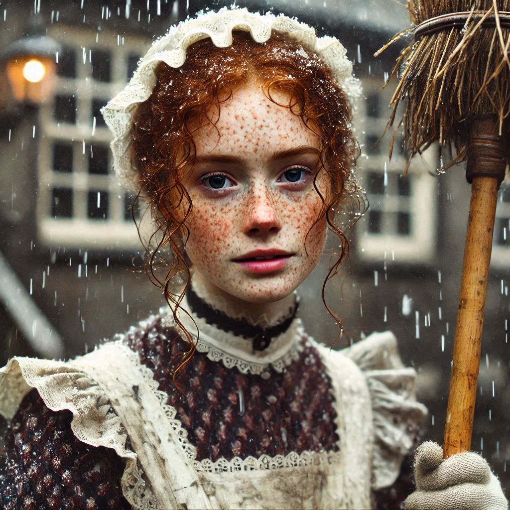 Edwardian maid in unfortunate circumstances (10)