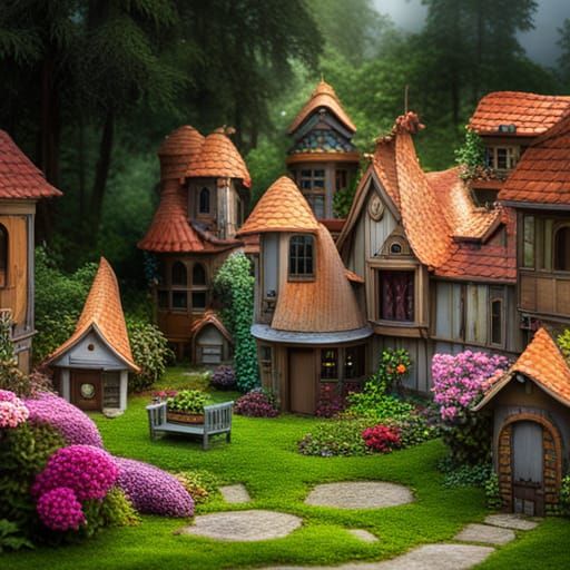 Little fairy town