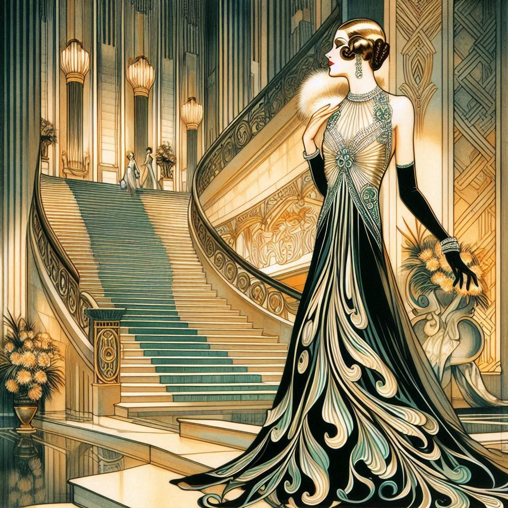 The Erté Gown