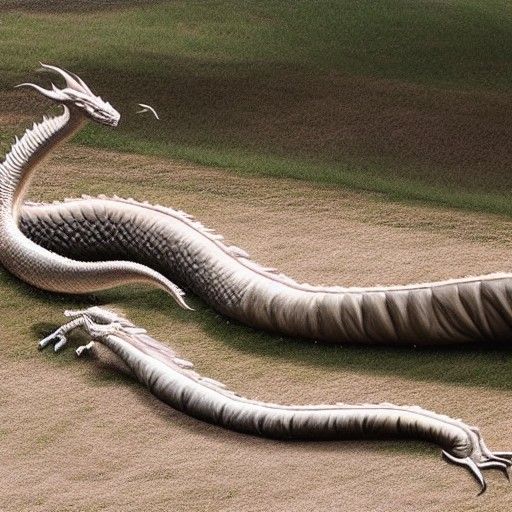 a very long Dragon