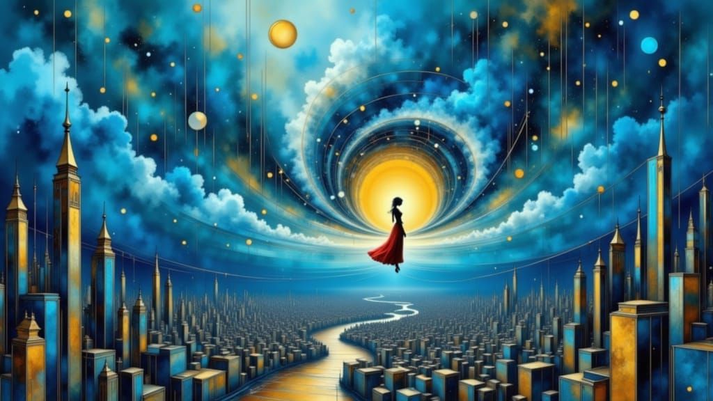 beautiful colorful underwater world / indigo and yellow <lora:Vertigocraft:1.0> vertigo