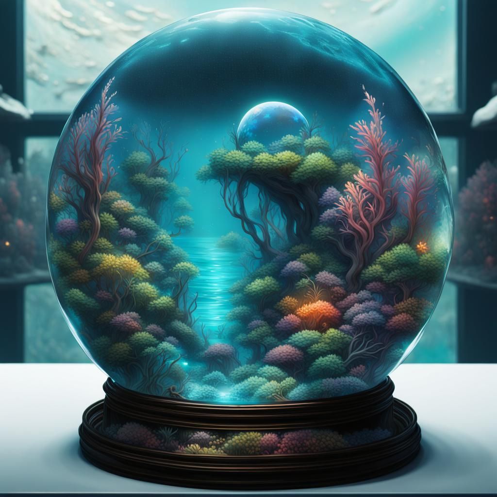 A BEAUTIFUL SCI-FI Enchanted OCEAN WITH A STUNNNING UNDERWATER LIFE ...