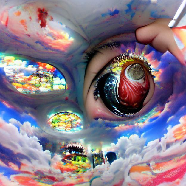 heaven inside the eyeball