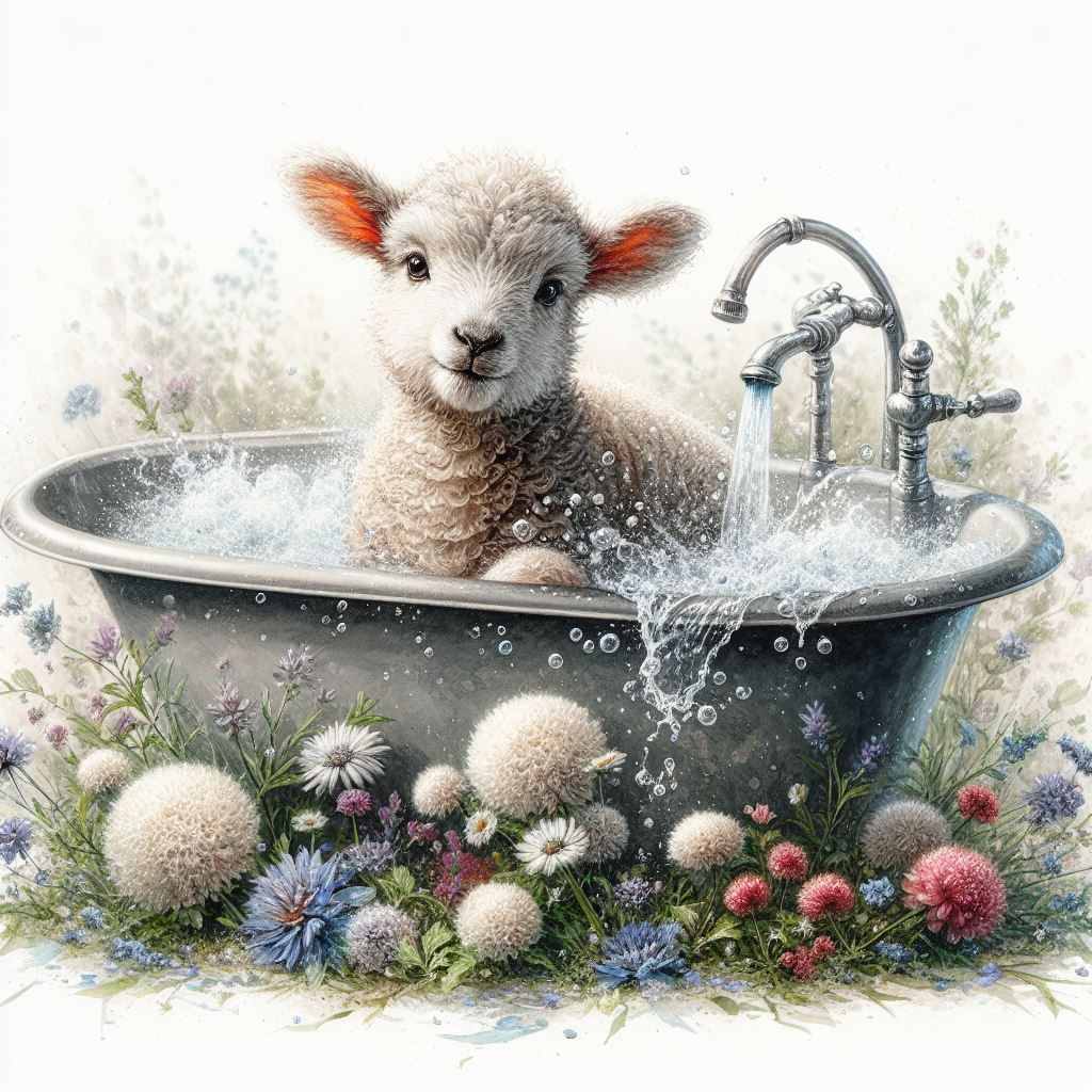 Feeling woolly and wonderful.