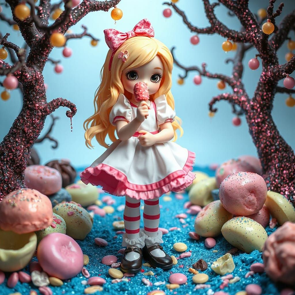 Alice in candy underworld  by @Eto Demerzel
