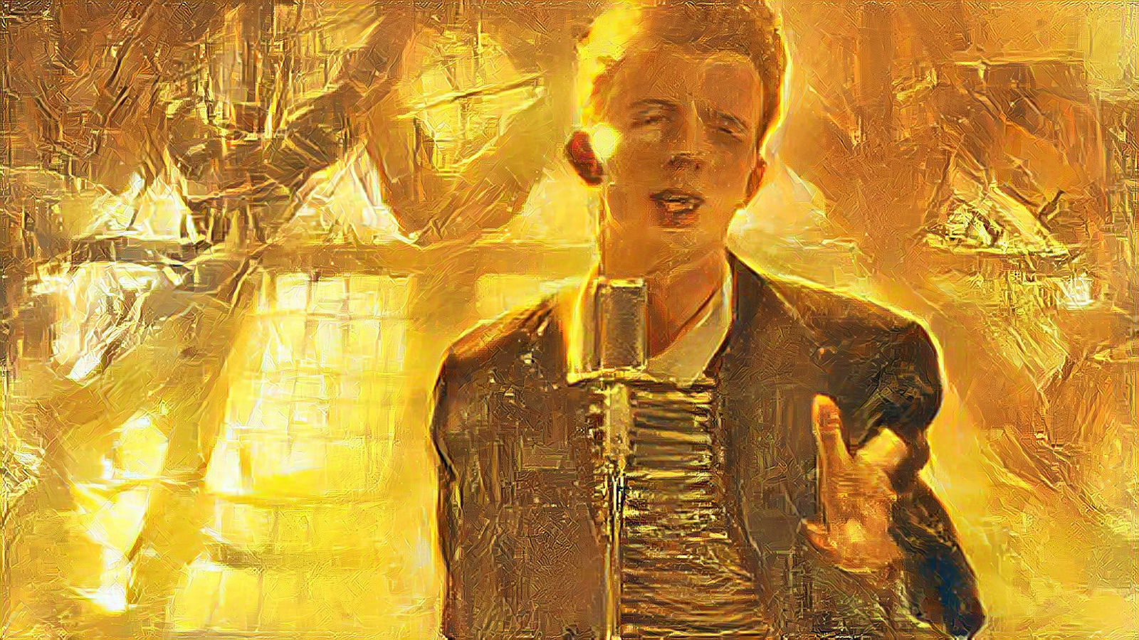 Golden Rick Astley