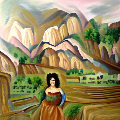 A strong beautiful woman named dolly