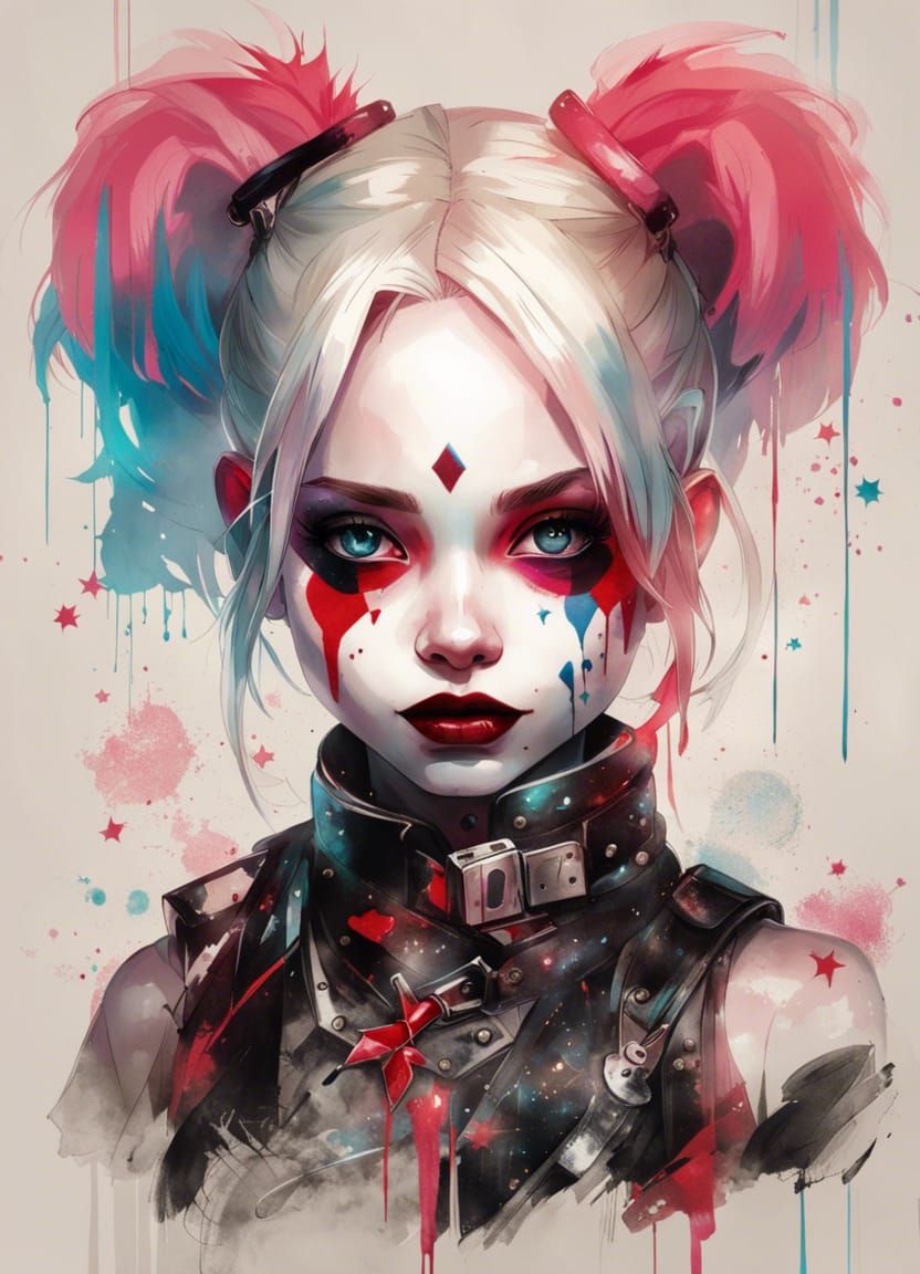 Harley Quinn - AI Generated Artwork - NightCafe Creator