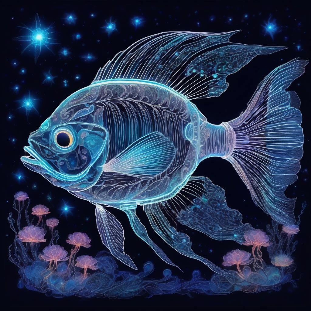Bioluminescent Fish.