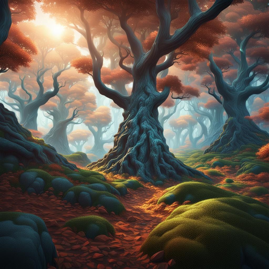 A forest of diamond trees