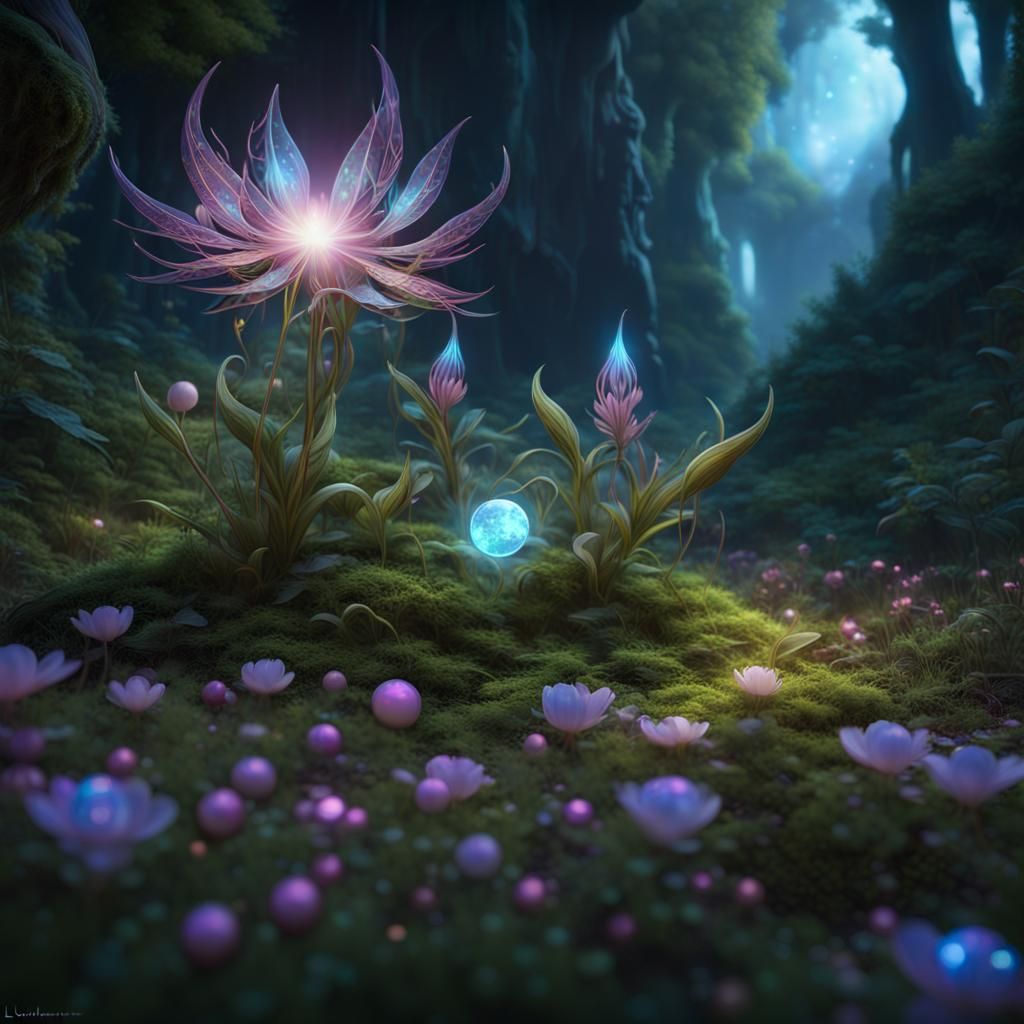 Magical Plant   by @EvandEm