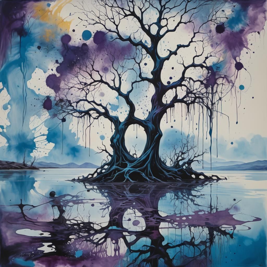 The difficulty in calm  by @Sara