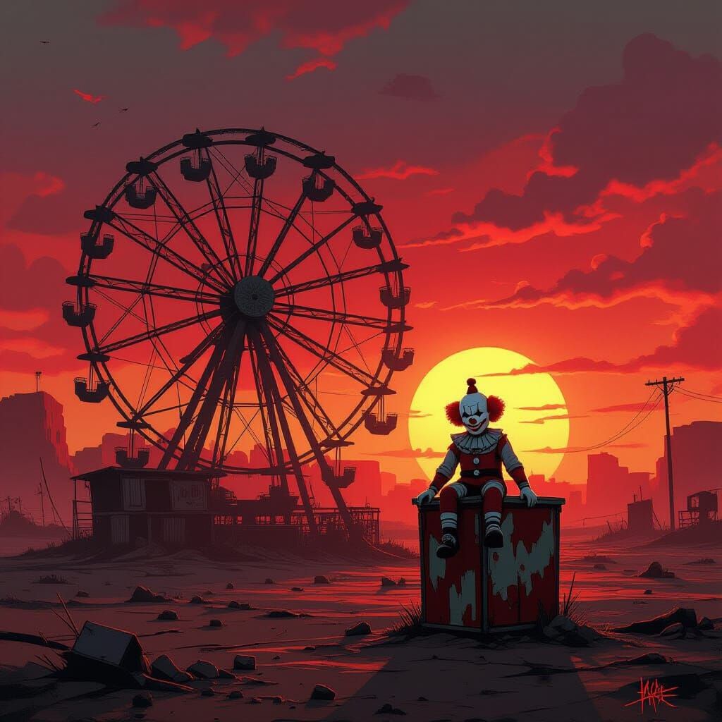 The Carnival is Over  by @Robert Steel