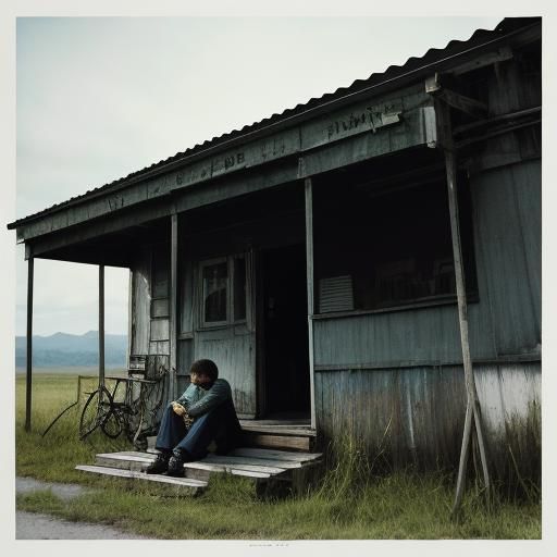 Nothing,indie album cover AI Generated Artwork NightCafe Creator