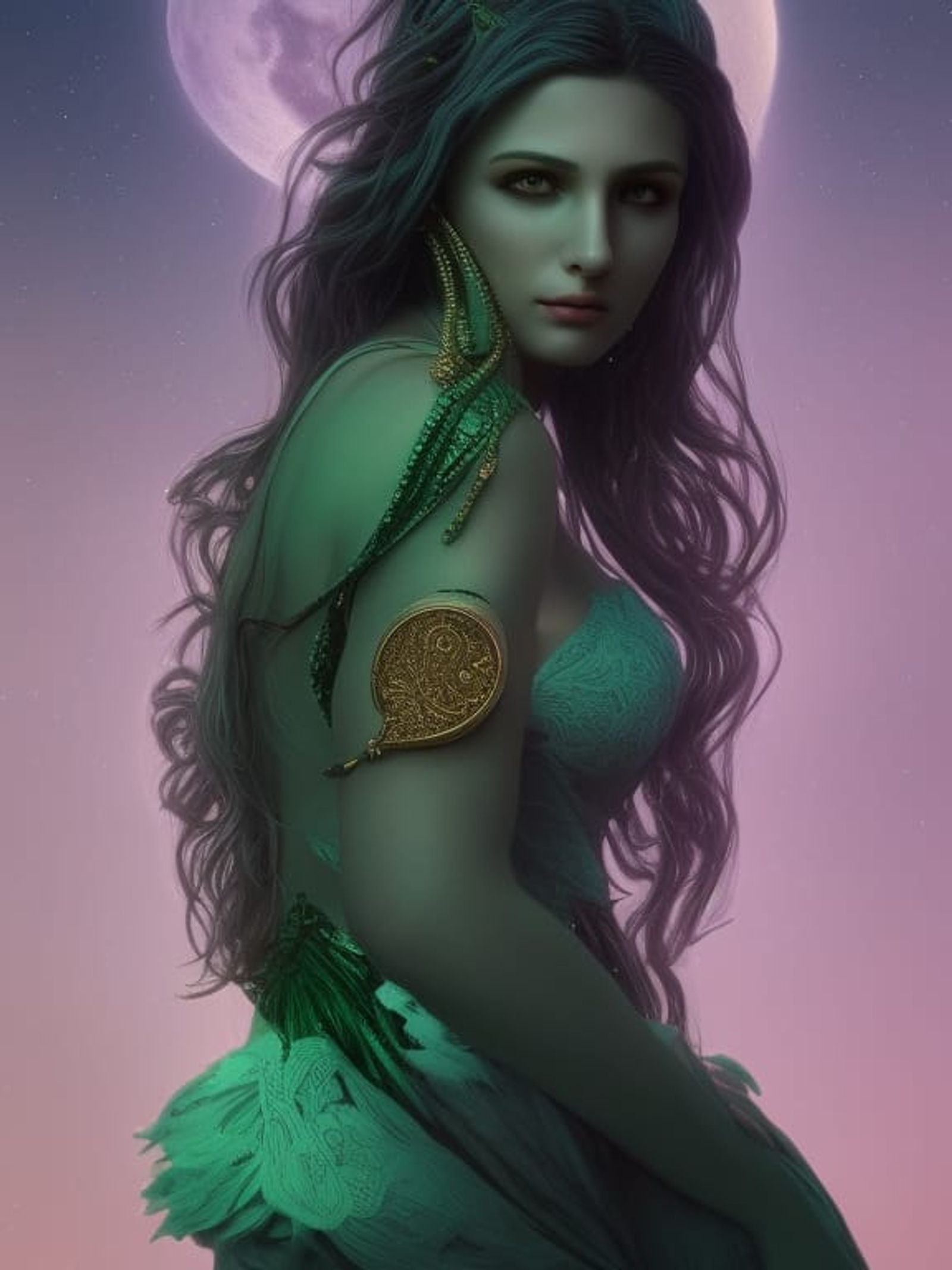 selene goddess of the moon