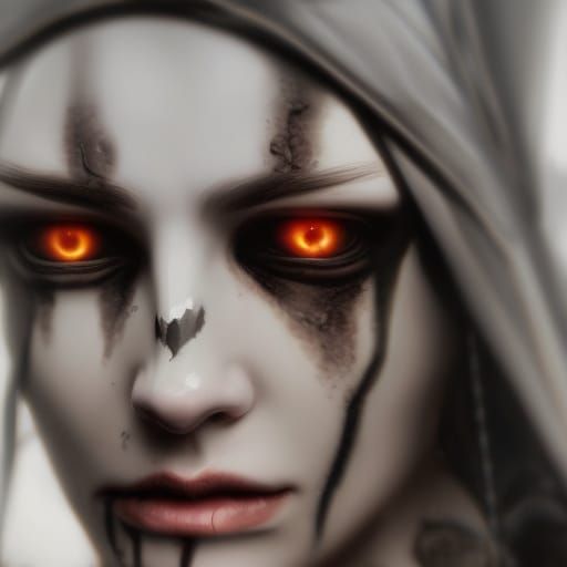Demonic eyes