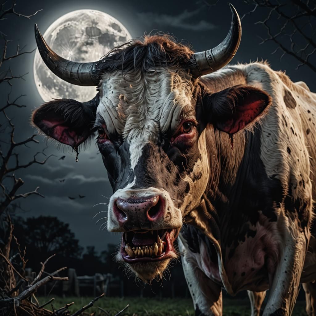 Vampire Cow