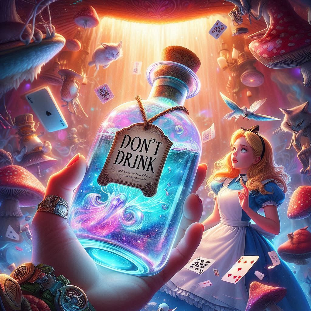 Don't drink it Alice