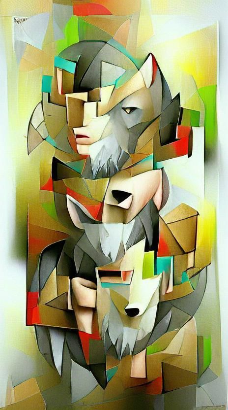 human transforming wolf