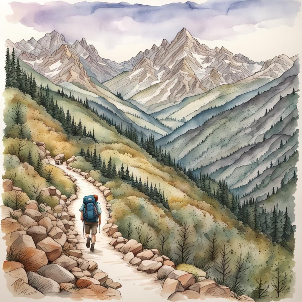 Home on the trail...