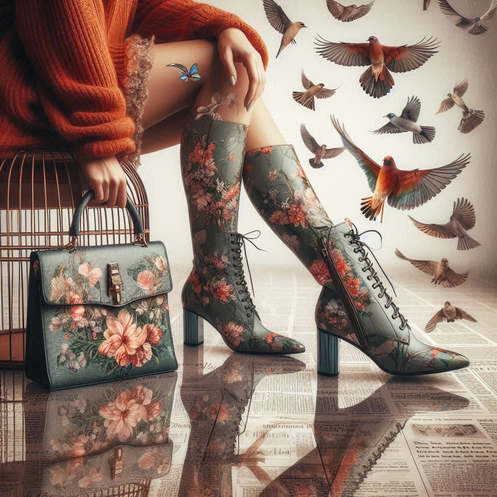 Flower and bird fashion