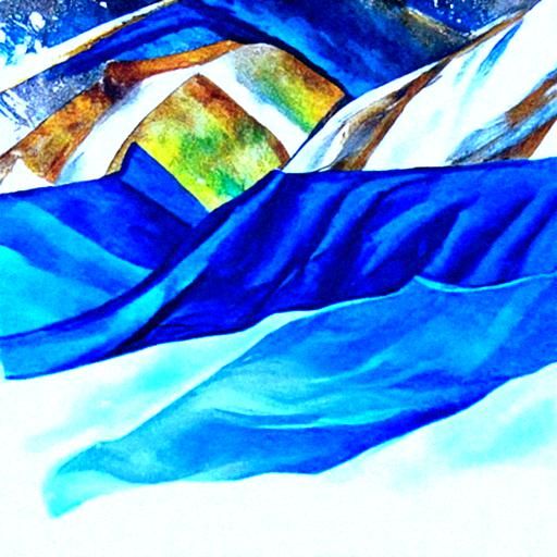 the flag of Finland 🇫🇮 stock photo watercolor acrylic art ...