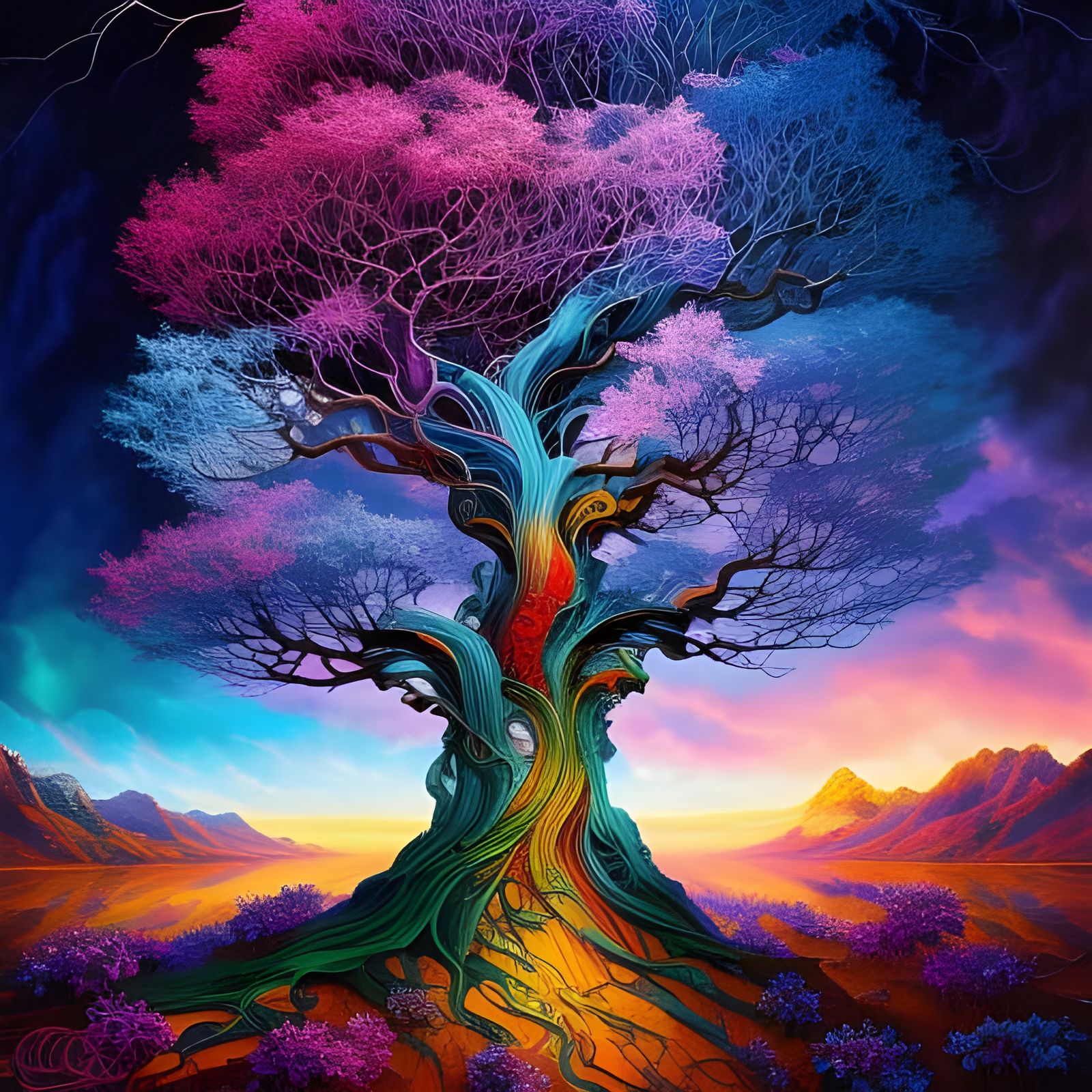 Tree of Life - AI Generated Artwork - NightCafe Creator