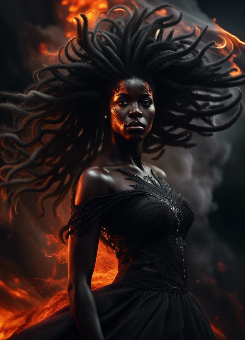 Fire witch  by @DeeB