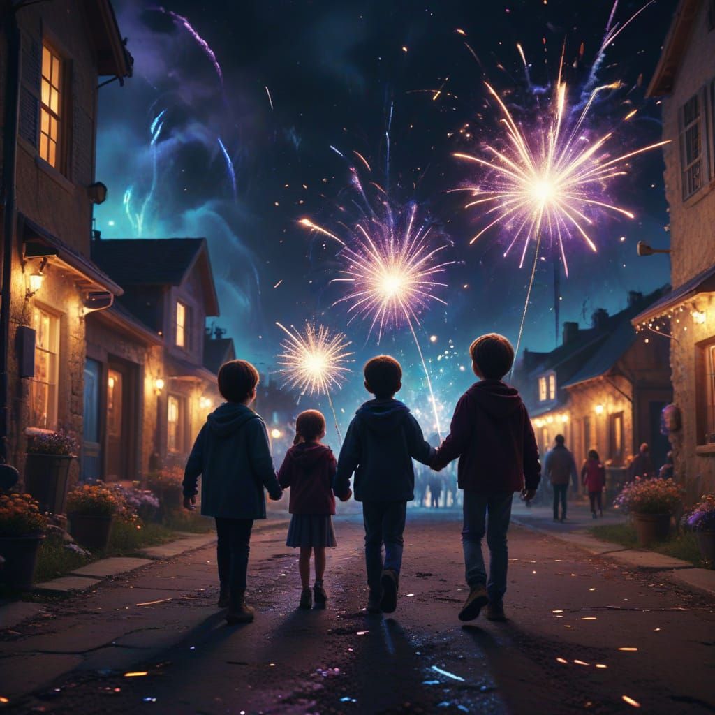 Small Town Fireworks