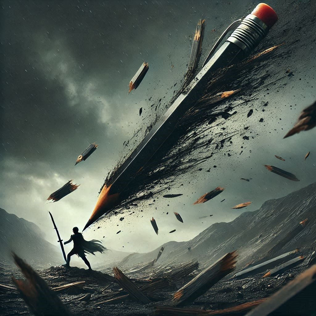 Take a better sword.