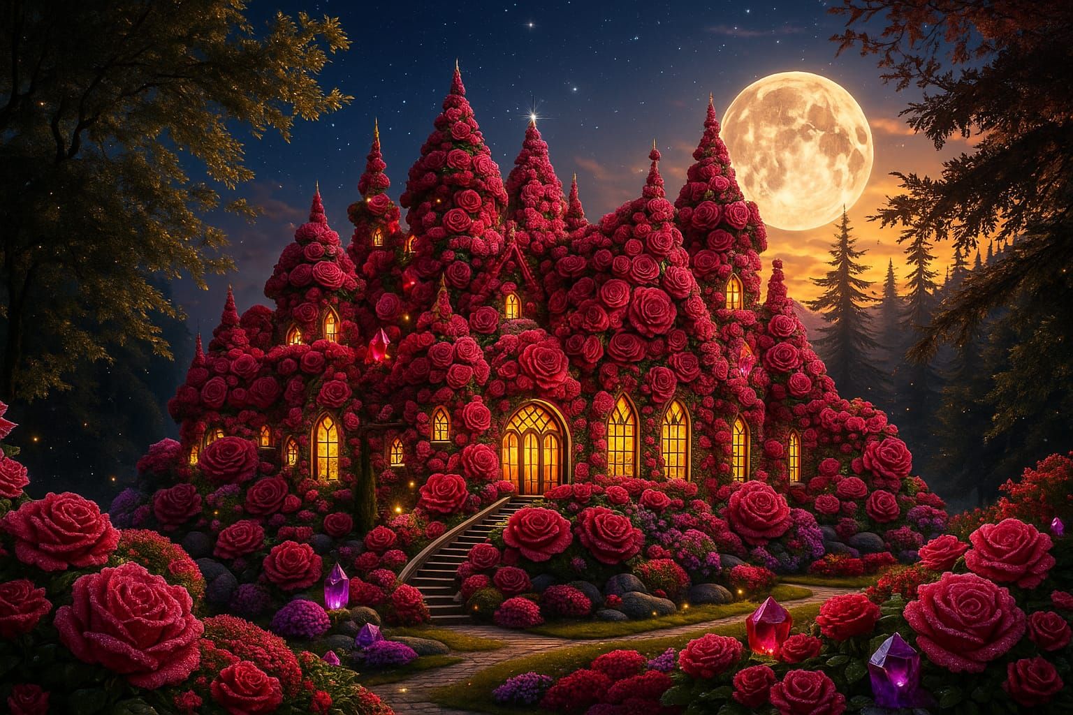 Magical Mansion of Roses