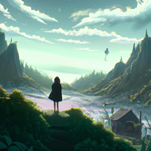 Through the meadows, through the valleys