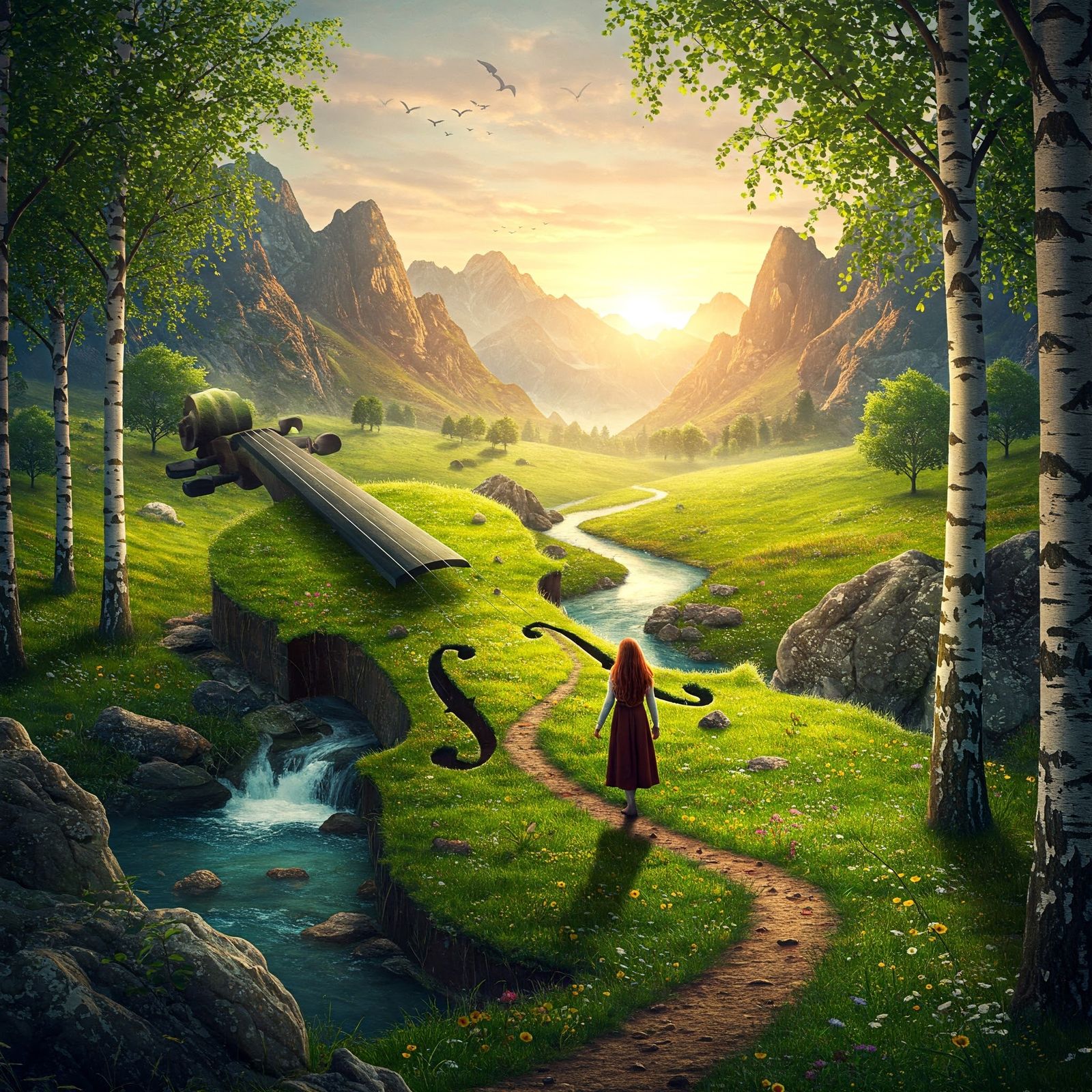 An overgrown large violin – GE